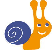 カタツムリのイラスト アイコン